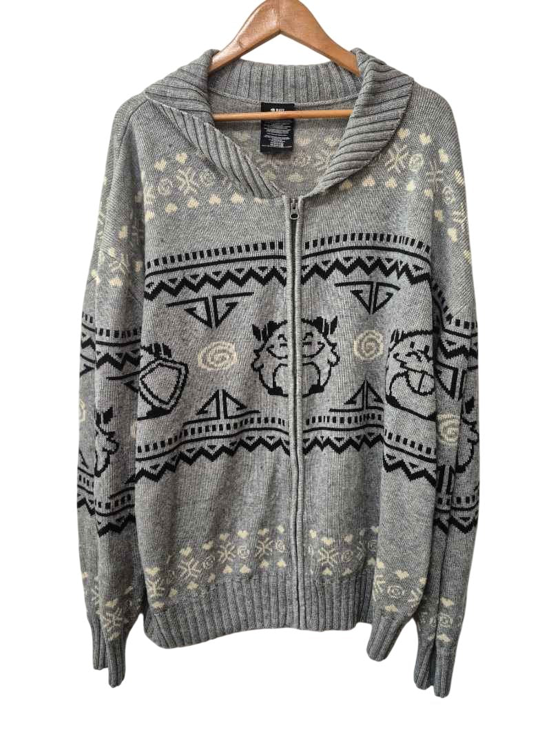 Riot Games Patterned Cardigan Men's