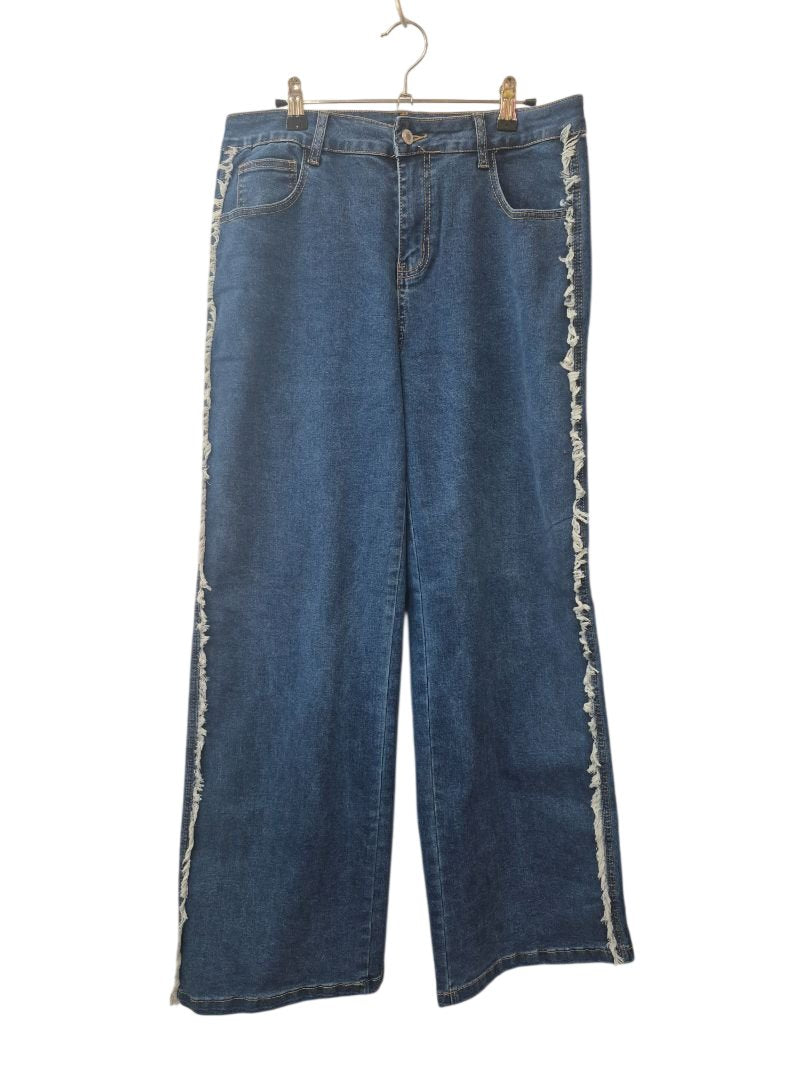 Side Feel Wide Leg Jeans