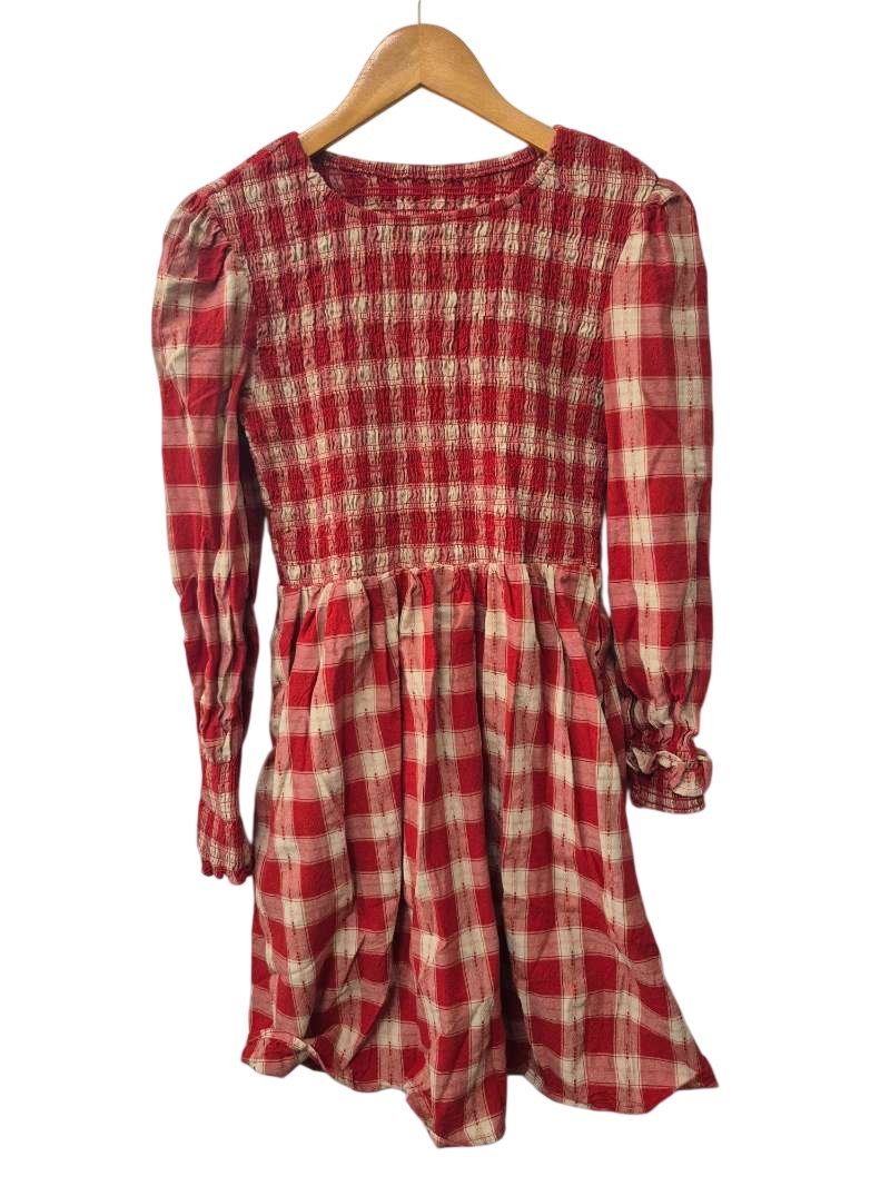 Smocked Checkered Dresses