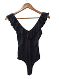 Wilfred Ruffle V-Neck Tanks