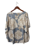 Sioni Floral Print Top Short Sleeves