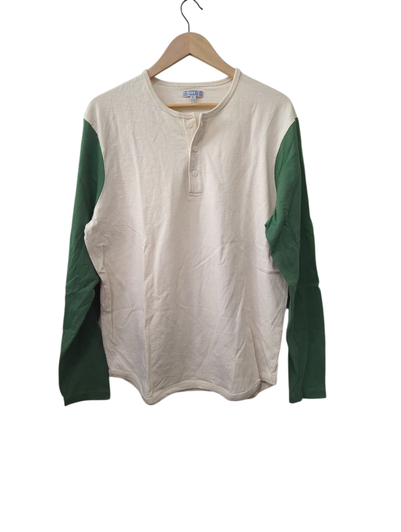 Wallace & Barnes  Henley Shirt Long Sleeves