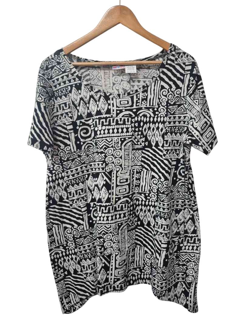 American Sweetheart V-Neck Printed Dresses