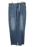 Jeans Drawstring Denim Pants Jeans