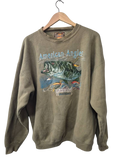 Ozark Wilderness Outfitter Vintage Fishing Sweatshirt Vintage