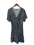 Fensance V-Neck Floral Dresses