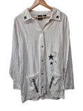 Onque Woman Embroidered Jacket Vintage