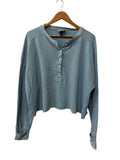 Universal Thread Henley Top Long Sleeves