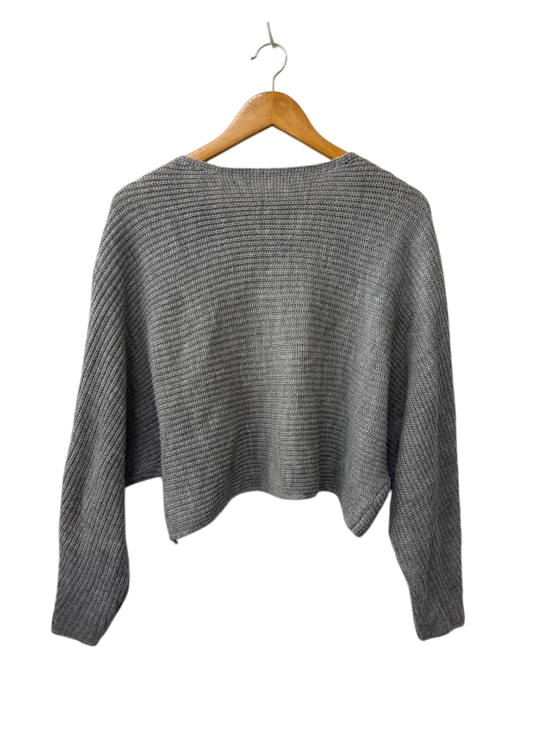 Sweater Cropped Knit Sweaters