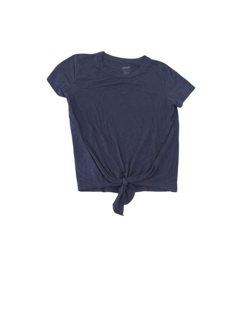 Aerie Tie-Front Tee Short Sleeves