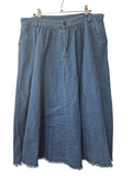 Reborn A-Line Denim Skirt