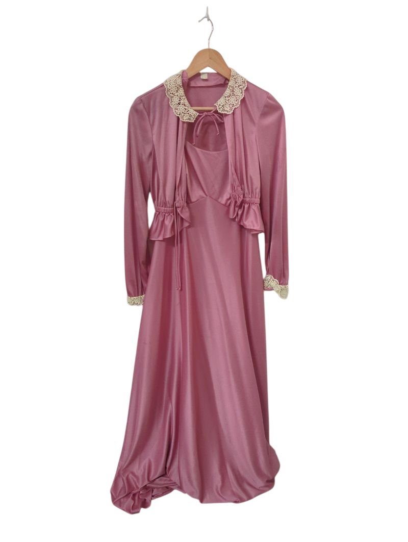 Vintage Satin Dress Vintage