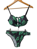 Leaf Print Bikini Swimwear