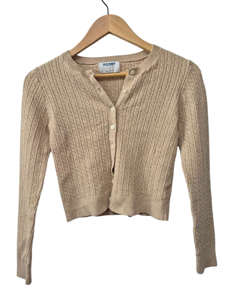 Old Navy Cable Knit Cardigan Long Sleeves