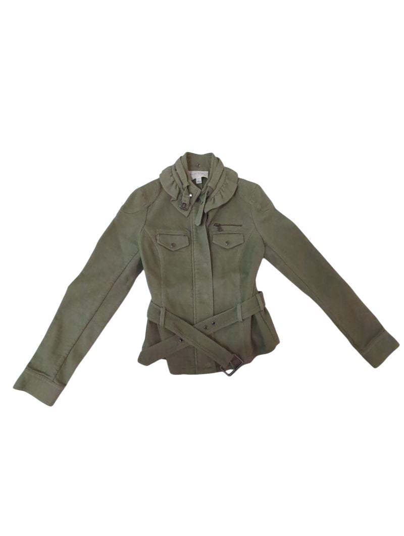 Banana Republic Belted Military Jacket Outerwear