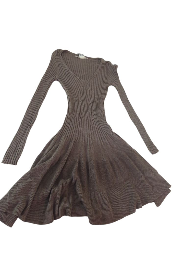 Max Studio V-Neck Knit Dresses