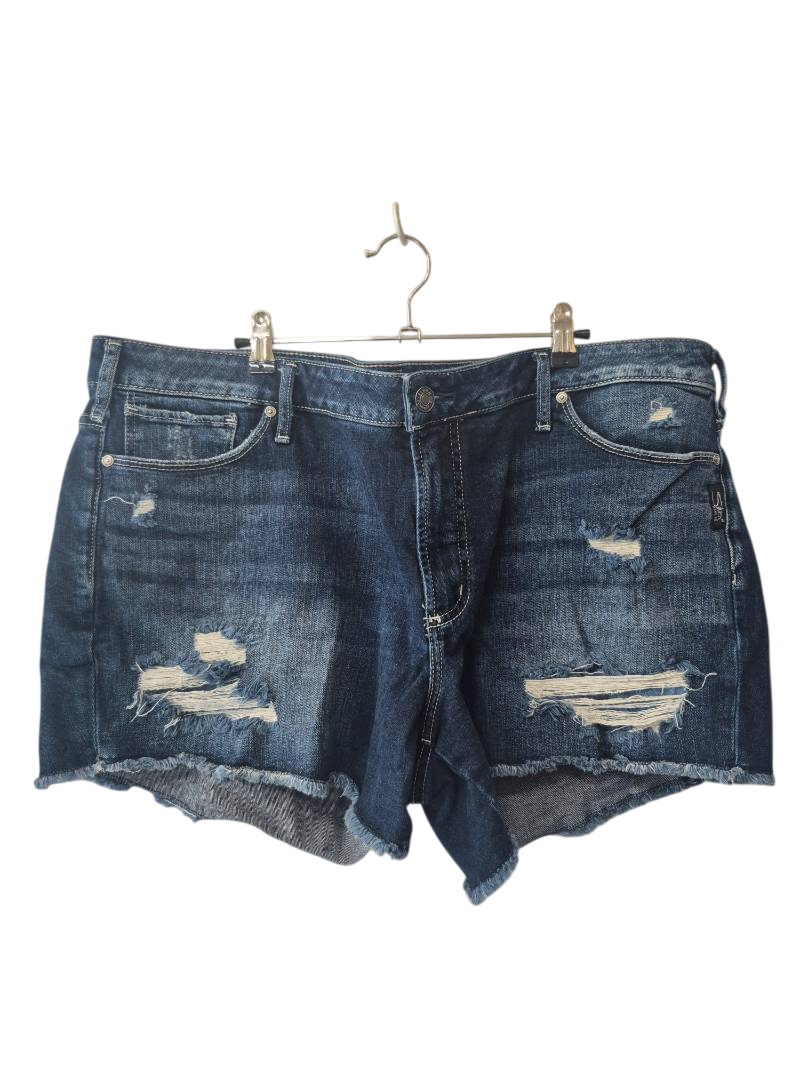 Silver Jeans Co. Distressed Denim Shorts Vintage