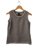 Due Per Due Striped Tank Tanks