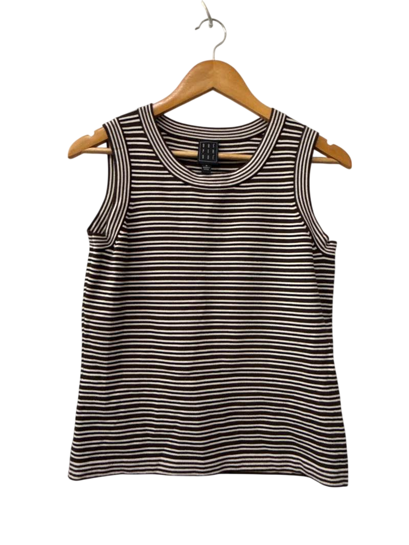 Due Per Due Striped Tank Tanks