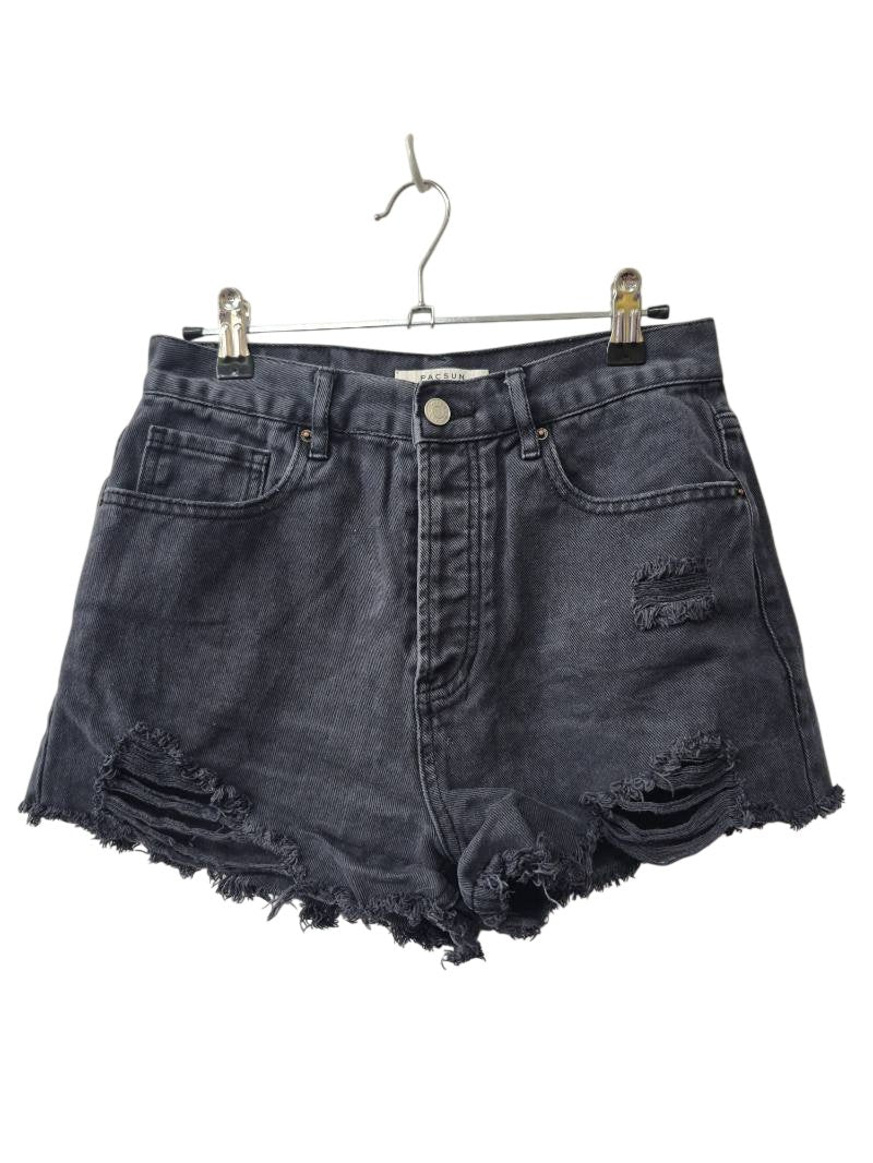 Pacsun Distressed High-Rise Shorts