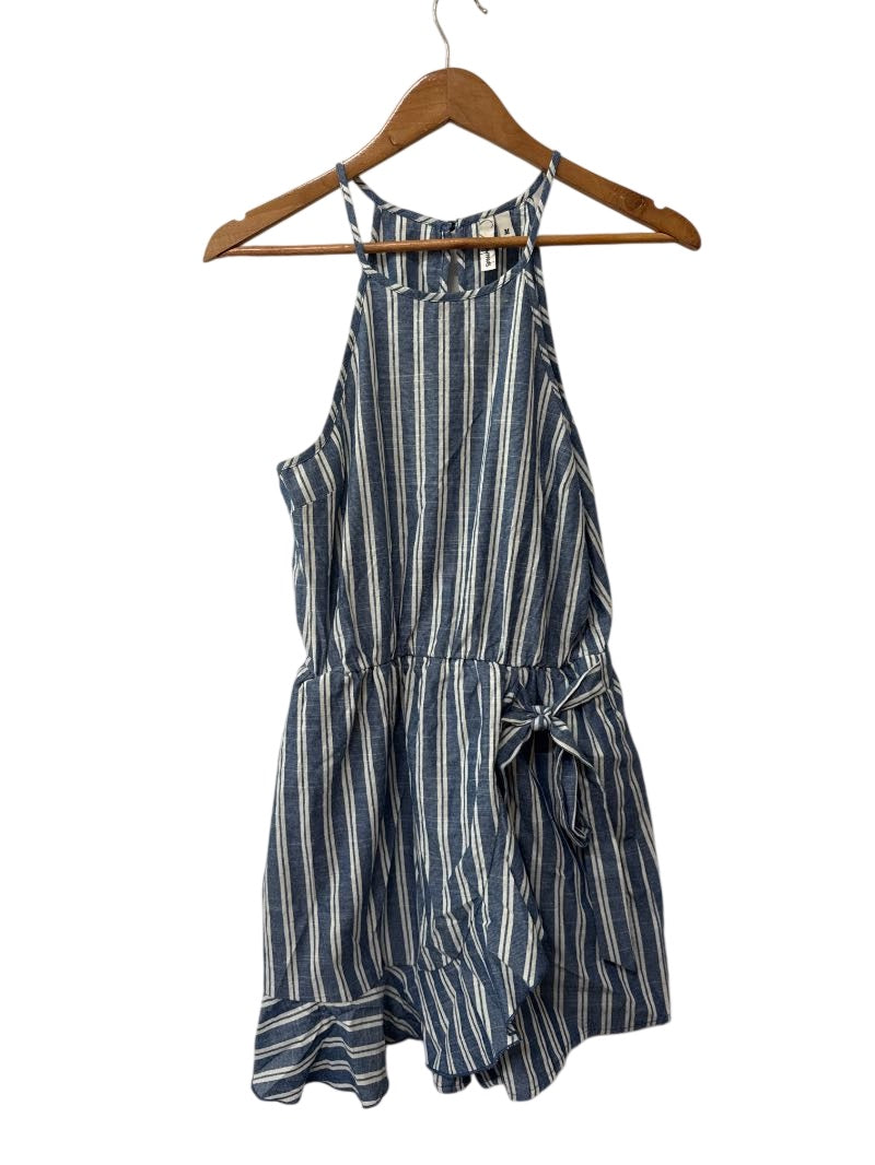 Speechless Striped Halter Romper Dresses