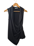 Grace Karin Draped V-Neck Tanks