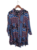 Evans Patterned Tunic Short Sleeves