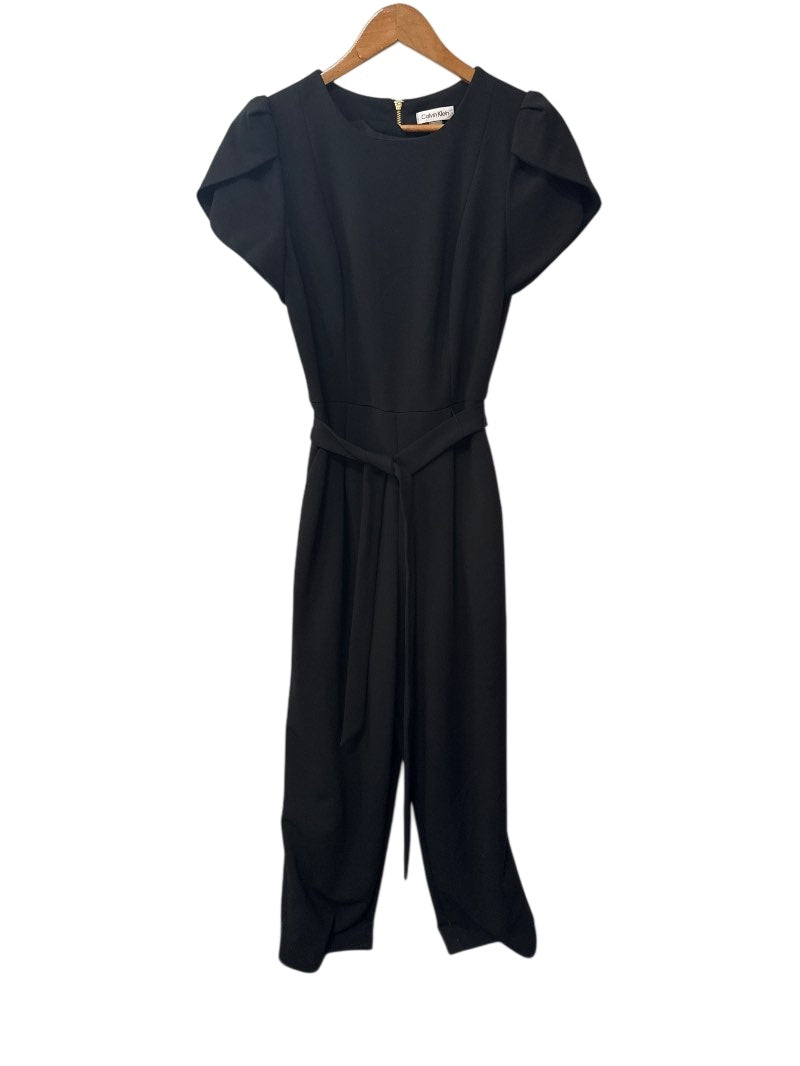 Calvin Klein Puff Sleeve Jumpsuit Dresses