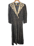 Jane Singer Vintage Floral Dress Vintage