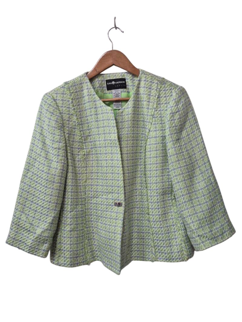 Sag Harbor Vintage Tweed Blazer Vintage