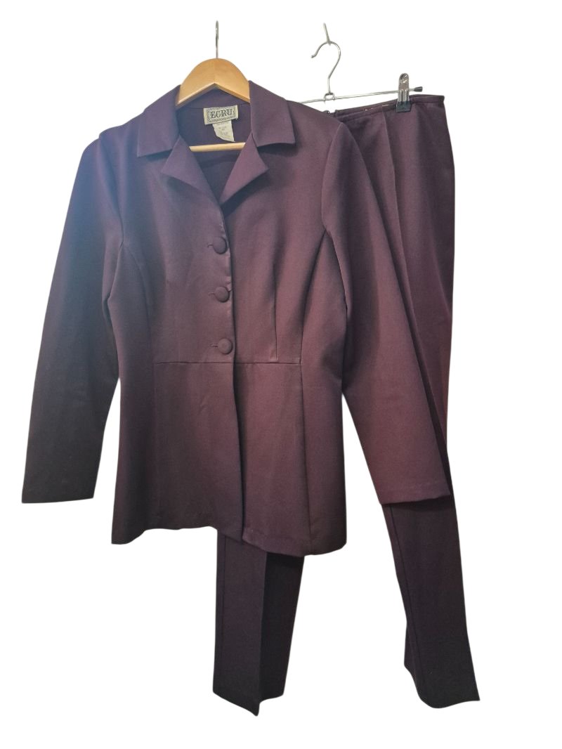 Ecru Vintage Suit Set Vintage