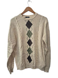 Dockers Argyle Sweater Vintage