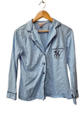 Victoria's Secret Button-Up Pajama Top Long Sleeves