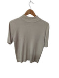 Croft & Barrow Mock Neck Short Sleeves