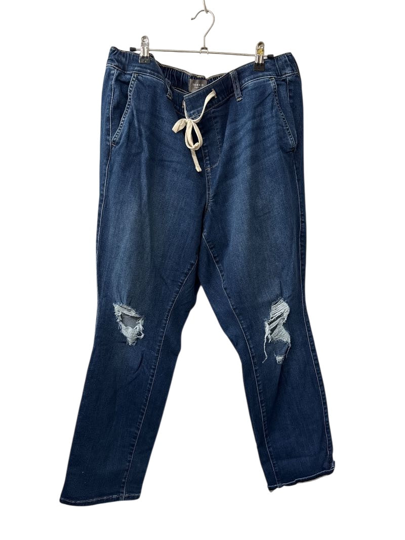 Torrid Distressed Jogger Jeans