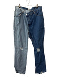 Refuge Patchwork Distressed Jeans
