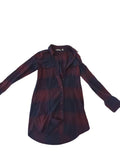 Athleta Plaid Button-Down Long Sleeves