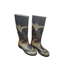 Emilio Pucci Patterned Rain Boots Boots