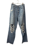 American Eagle Distressed Straight Leg Jeans