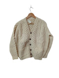 J.J. Murphy Arans Aran Knit Cardigan Vintage