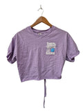 Day Break Cropped Tie Short Sleeves