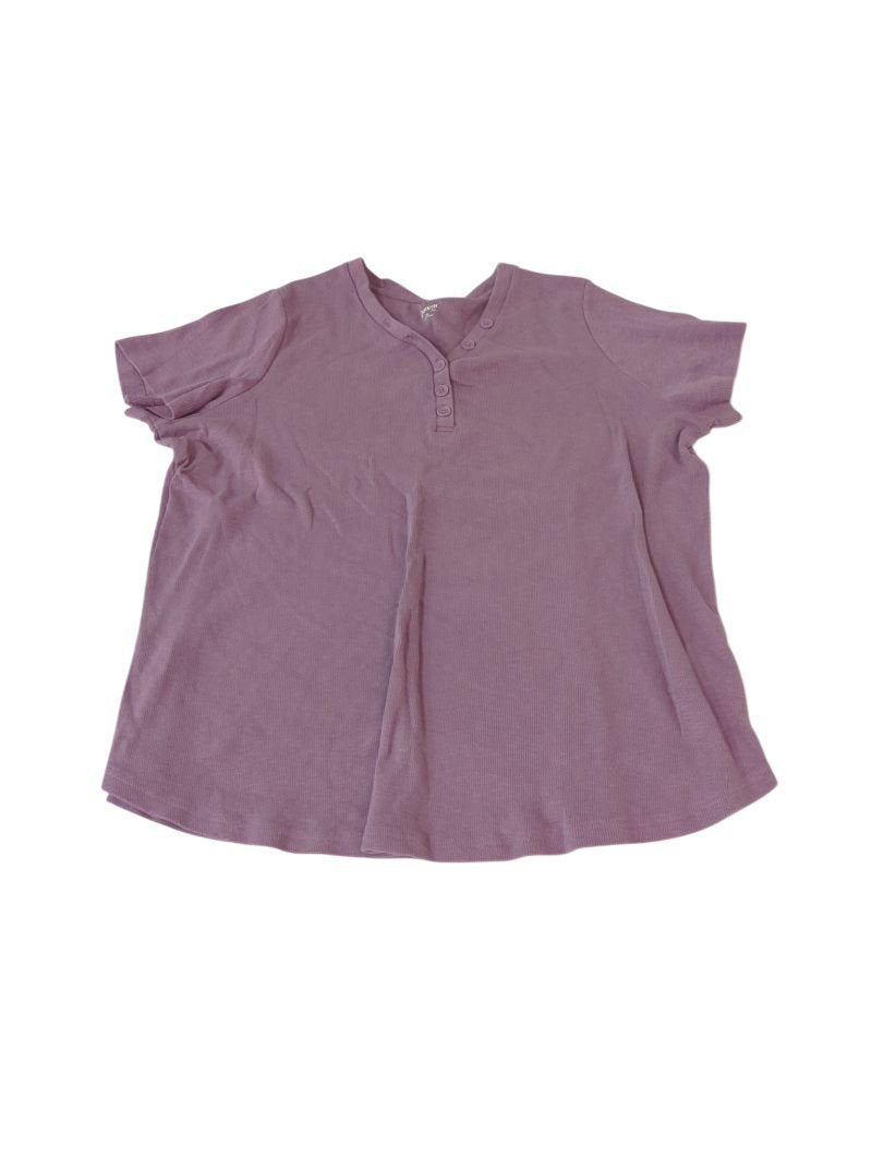 Duluth Trading Co Henley Top Short Sleeves