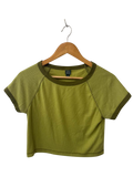 Wild Fable Raglan Crop Top Short Sleeves