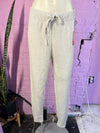 Tan H&M Drawstring Soft Pants, M