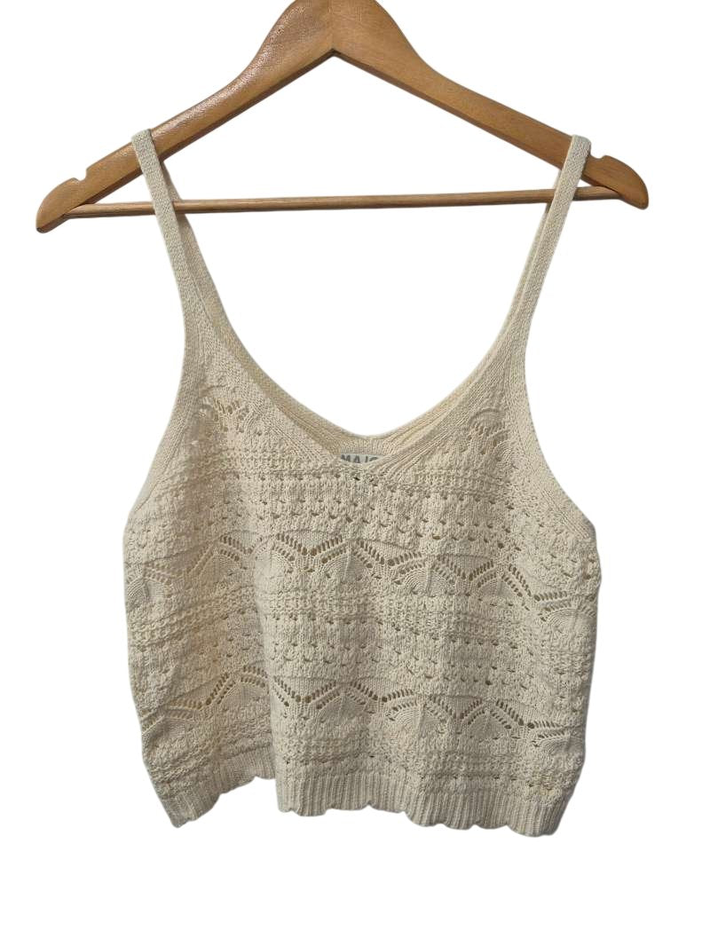 Major Label Group Crochet Knit Tank Tanks