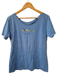 Life is Good Graphic Crewneck Short Sleeves