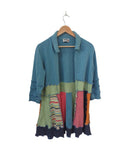 Bucura Patchwork Cardigan Long Sleeves