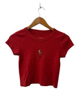 John Galt Cropped T-Shirt Short Sleeves