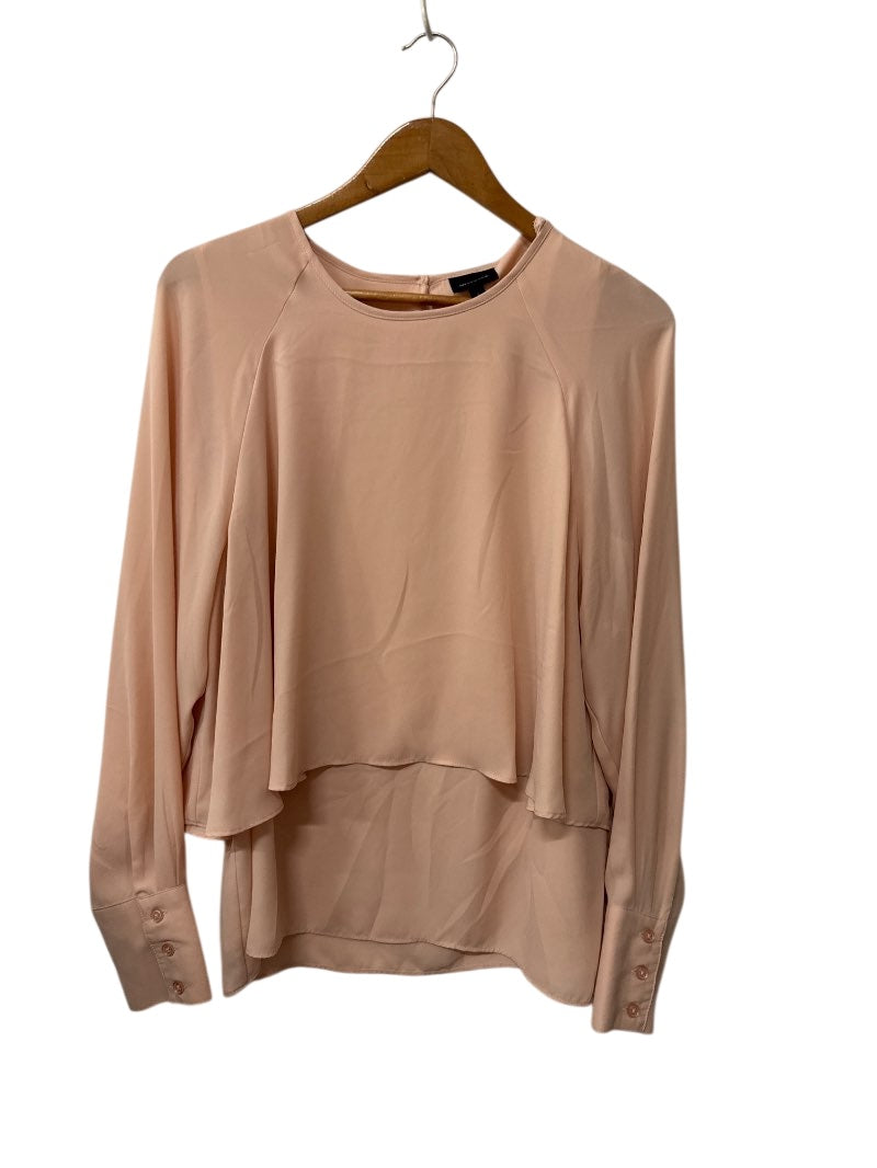 Who What Wear Layered Blouse Long Sleeves