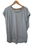 We The Free Striped Raglan Tee Short Sleeves